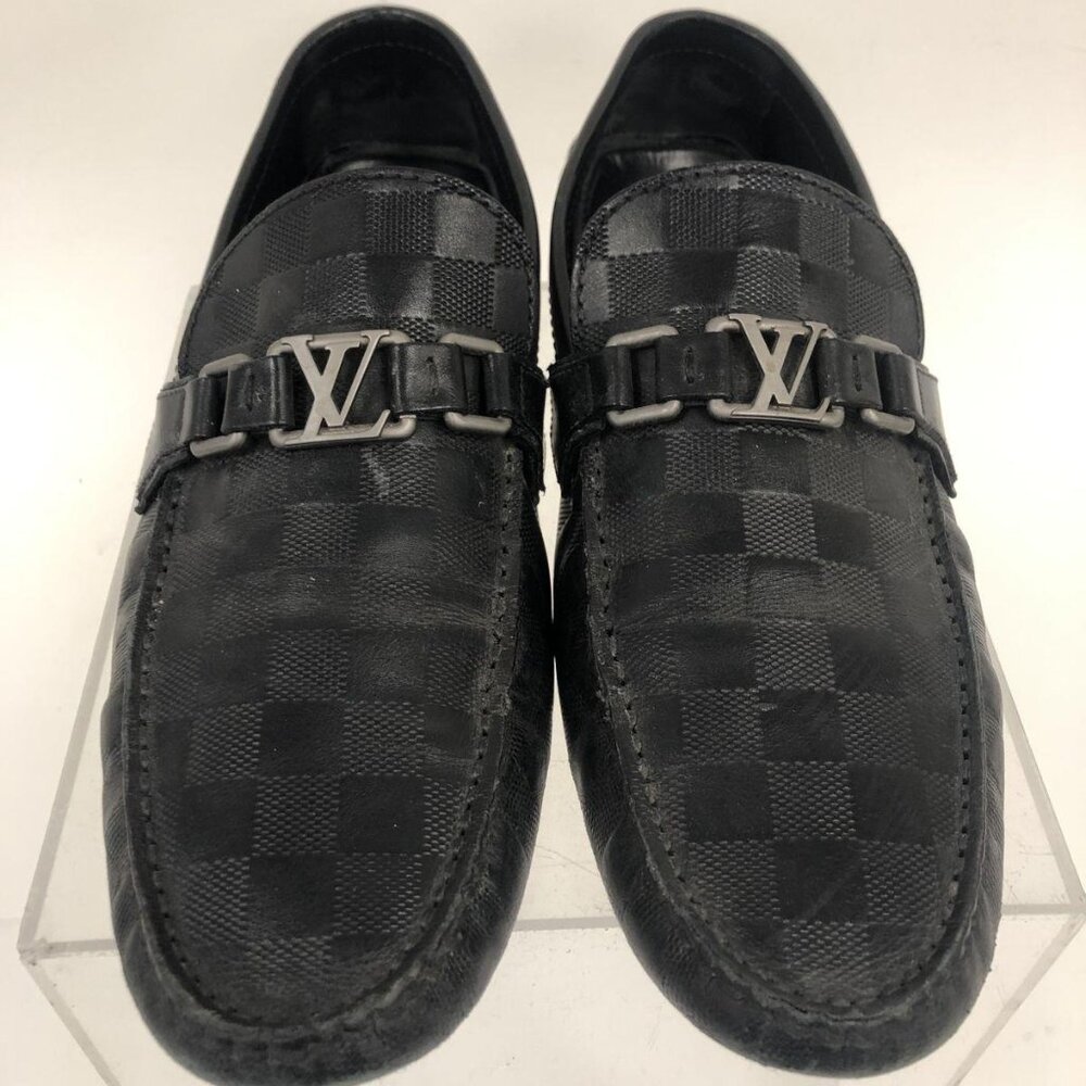 Louis Vuitton Men's Black Loafers
